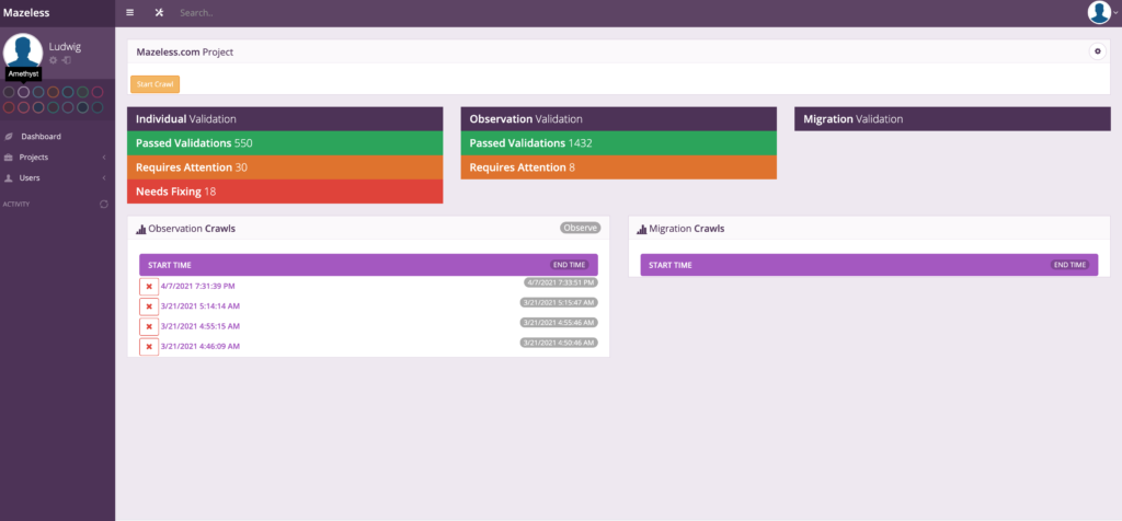 SEO Migration Tool | Mazeless